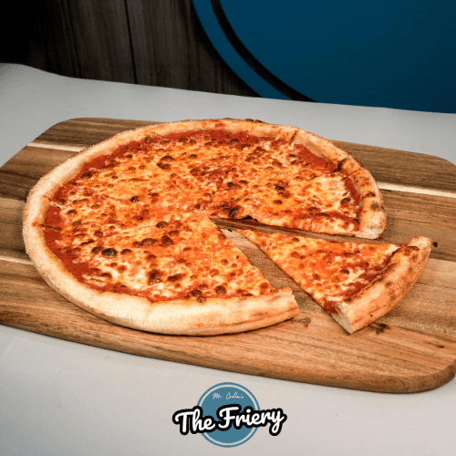 Tasty pizza served at The Friery in Edinburgh.